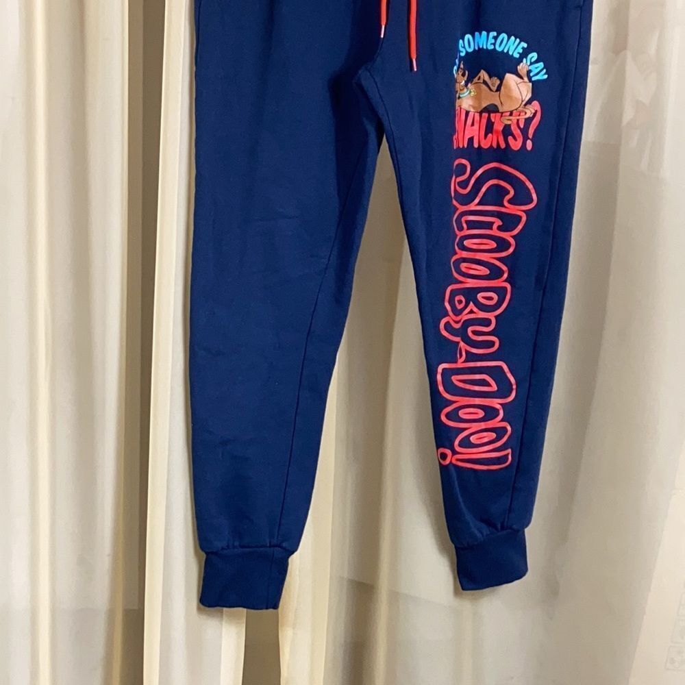 Scooby Doo Women Sweatpants Blue Size XL - Picture 4 of 11
